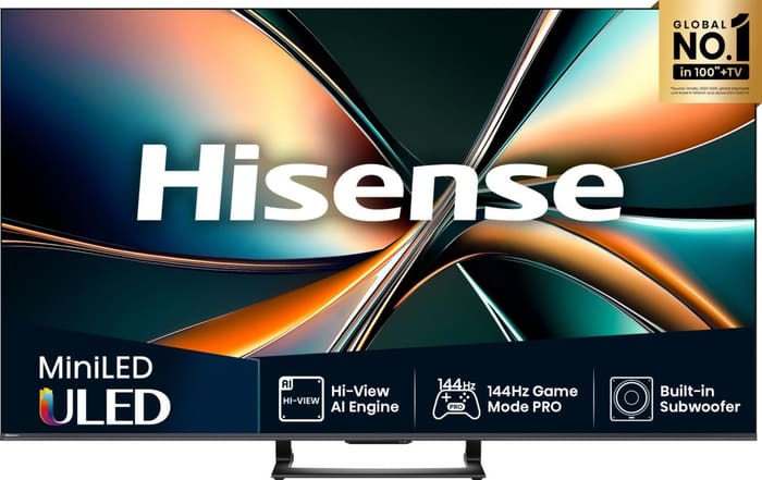 Hisense 65U7QTUK 65-inch Mini-LED U7Q TV