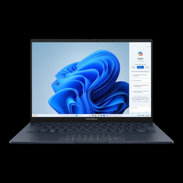 ASUS Zenbook 14 OLED UX3405CA laptop with its 2.8K OLED display