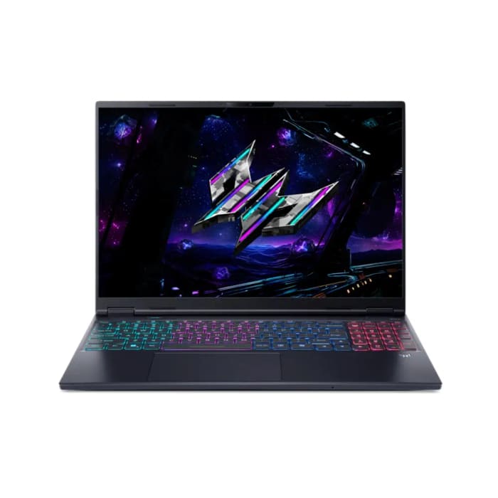 Acer Predator Helios Neo 16S AI OLED gaming laptop in black