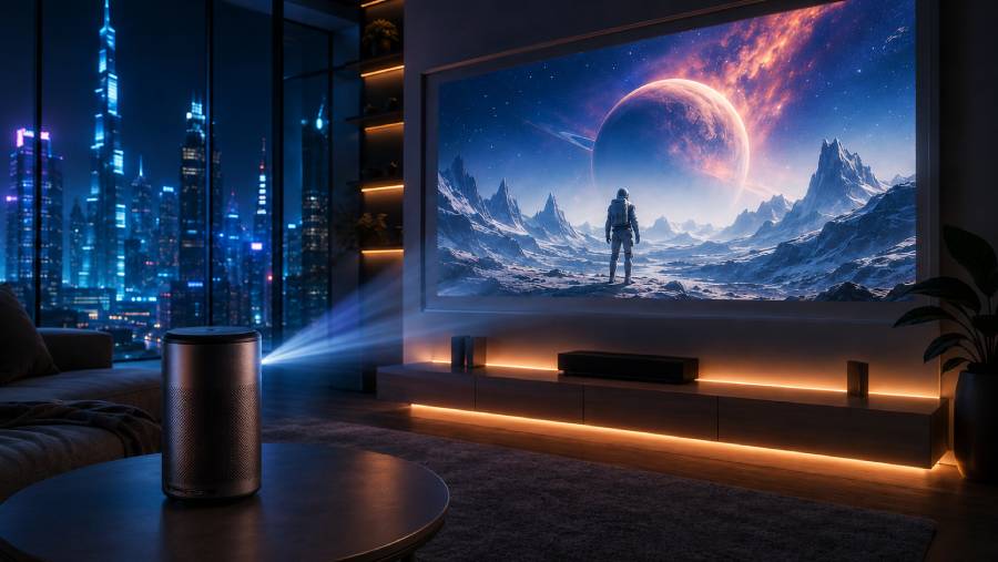 Portable Projectors Worth Buying (UK 2026) – Big-Screen Movies Without a Huge TV