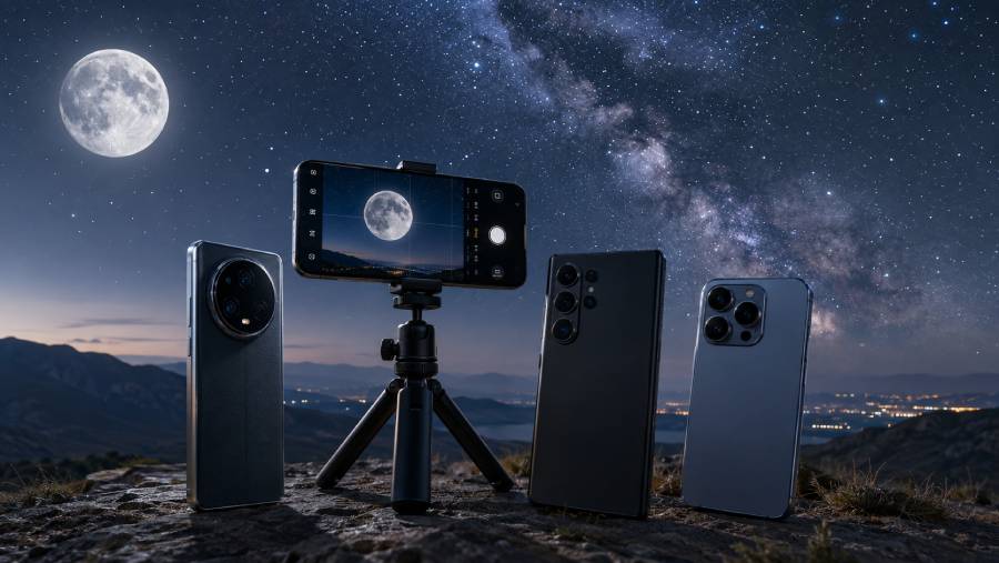 Best Phones for Astrophotography (UK 2026) – Capture Stars, the Moon & Night Skies Without a Dedicated Camera
