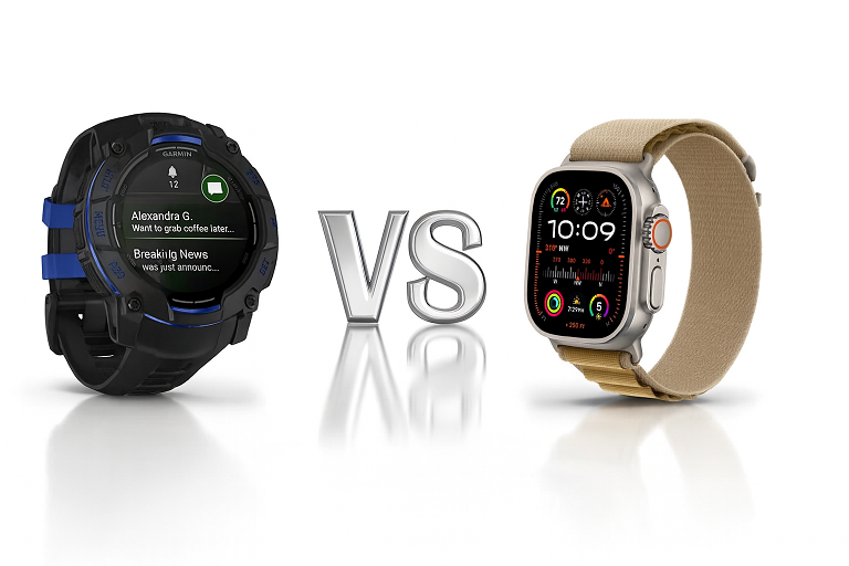 Apple Watch Ultra 2 vs. Garmin Instinct 3: Rugged Adventure Smartwatches for 2025