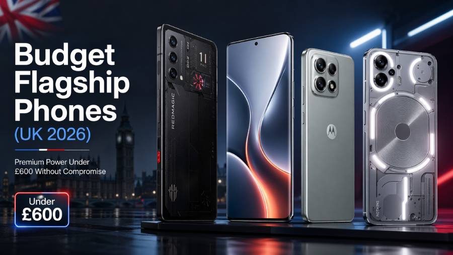 Budget Flagship Phones (UK 2026) – Premium Power Under £600 Without Compromise