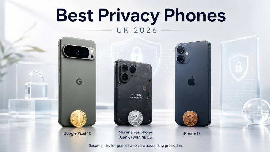 Best Privacy Phones (UK 2026) – Secure Picks for People Who Care About Data Protection