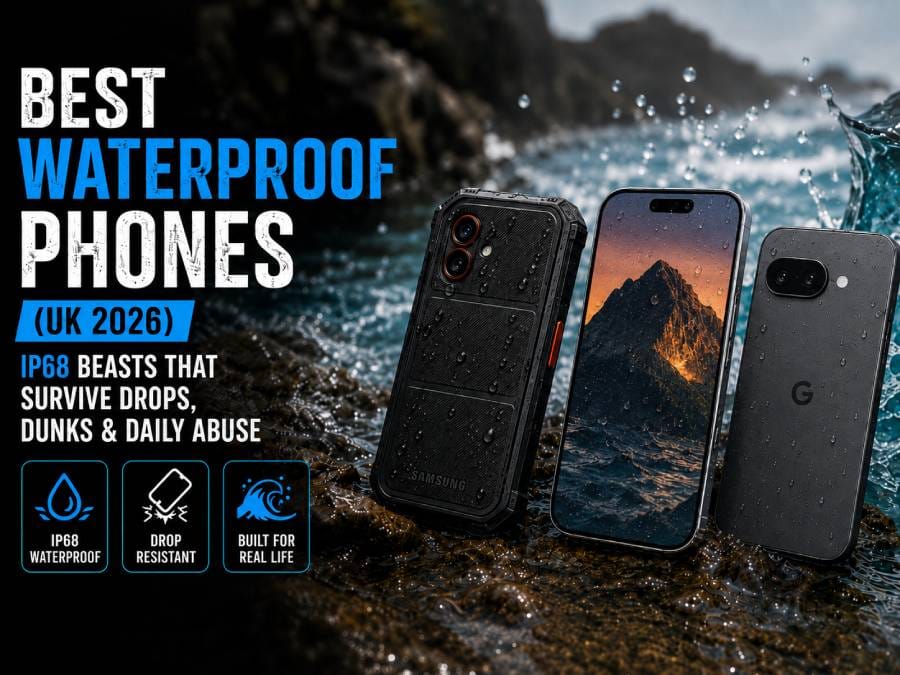 Best Waterproof Phones (UK 2026) – IP68 Beasts That Survive Drops, Dunks & Daily Abuse
