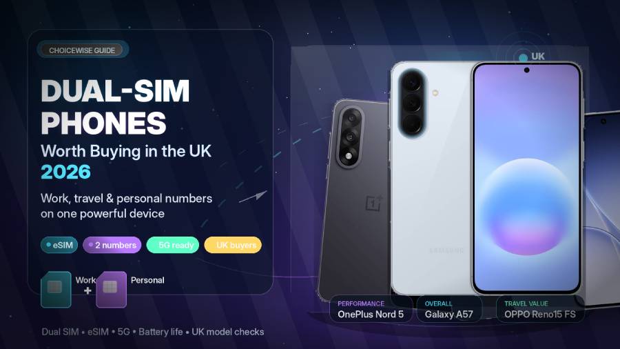 Dual-SIM Phones Worth Buying in the UK (2026) – Work, Travel & Personal Numbers on One Device