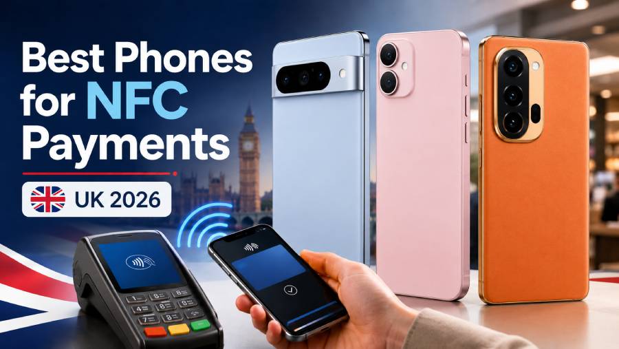 Best Phones for NFC Payments (UK 2026) – Secure Picks for Google Pay, Apple Pay & Contactless Use