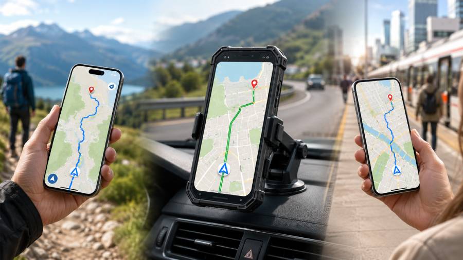 Phones for Navigation & GPS Use (UK 2026) – Reliable Picks for Drivers, Walkers & Commuters