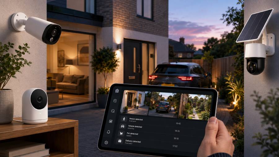 Smart Security Cameras for UK Homes (2026) – Indoor & Outdoor Picks That Actually Feel Useful