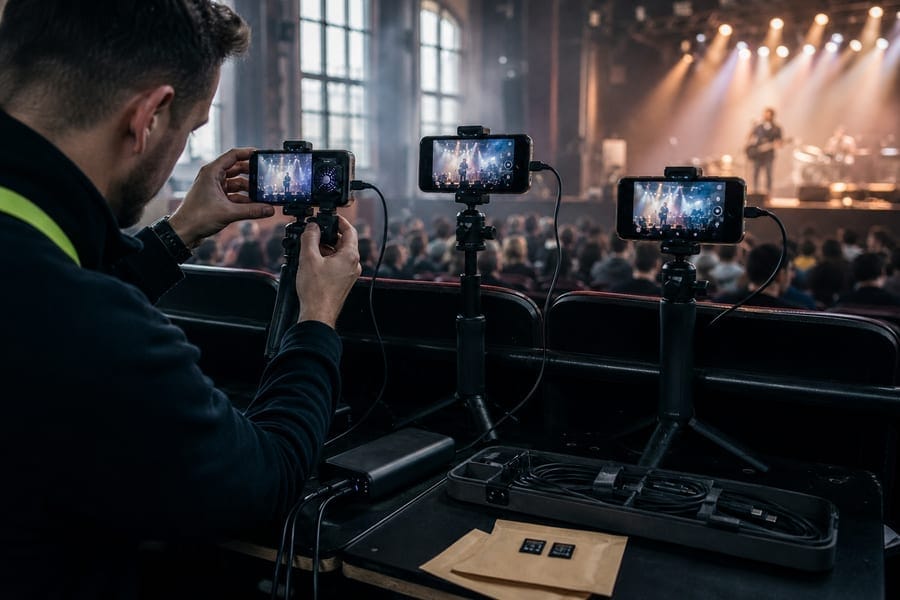Long-Video Recording Phones (UK 2026) – Stable 4K, Storage & Cooling for Events