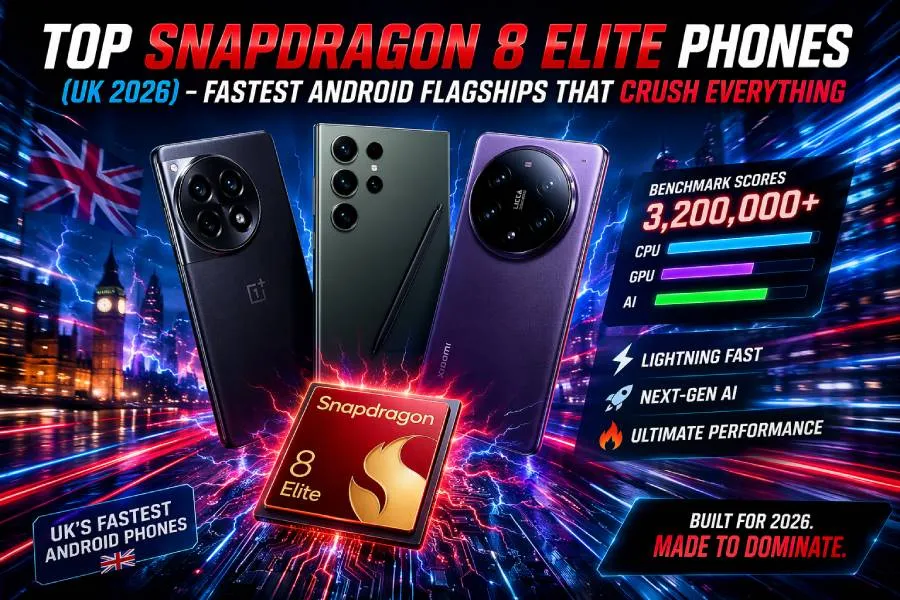 Top Snapdragon 8 Elite Gen 5 Phones (UK 2026) – Fastest Android Flagships