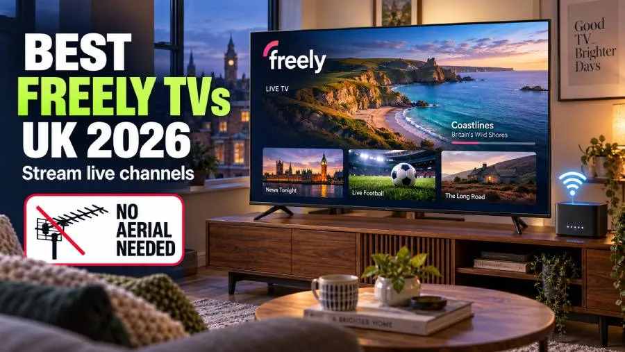 Best Freely TVs UK 2026 – Stream Live Channels Without an Aerial